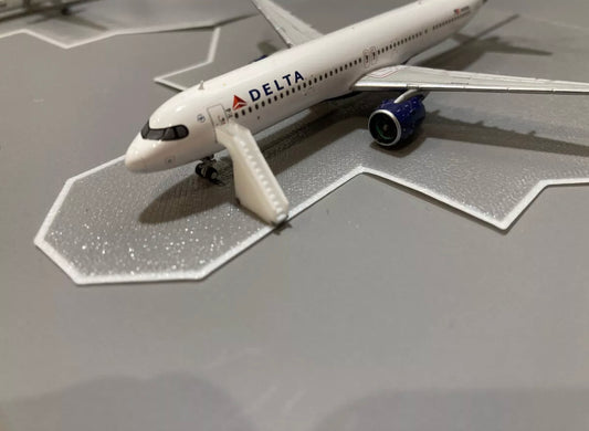 1:400 Scale Airport Plane Stairs a319 a320 a321 (For Gemini jets And Ng Models) Pack Of 3