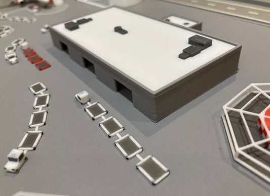 1:400 Scale Cargo Terminal Building (For Gemini jets And Ng Models)